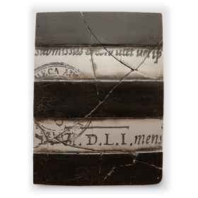 Stripe With Script And Seal