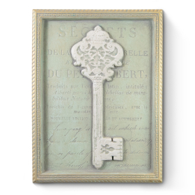 Framed Secrets Key