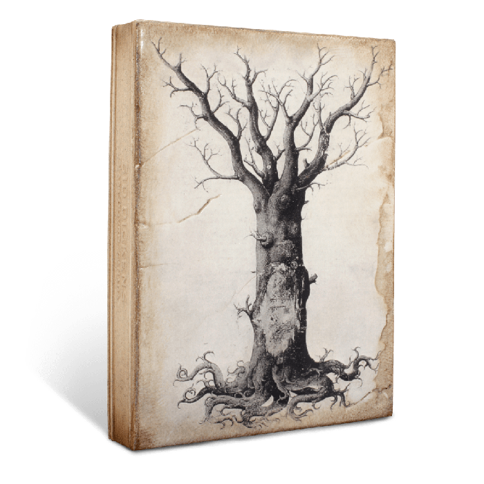 Medieval Tree of Life - Black and White Collection