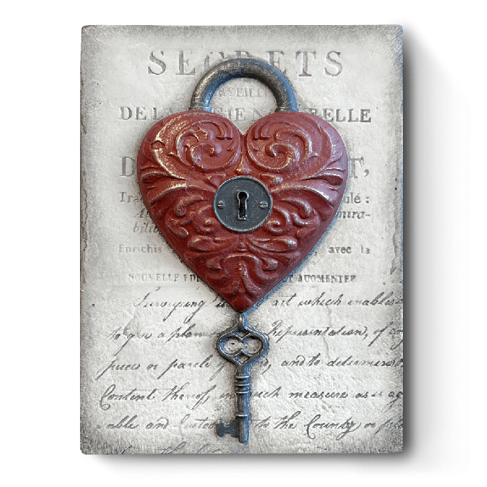 【絶版品】Love Last Forever / HashTag Lady Gradleen Love Lock Red 3.5