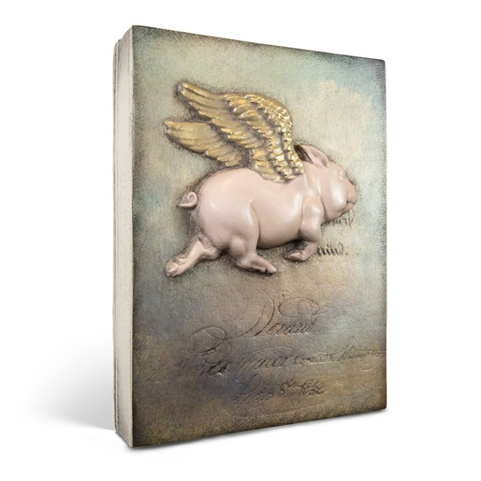 鑑定書あり1997年製 美品 Carin カリン社ブタWHEN PIGS FLY T534-When_Pigs_Fly